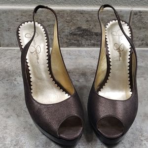 Jessica Simpson Peak Toe Heels